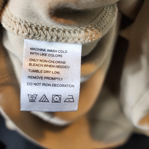 Tommy Bahama Mens Beige Quarter Zip Pullover Sweatshirt Sailfish Logo Size photo - Picture 5 of 8